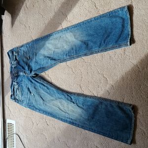 Mens Silver Gordie jeans 34x36